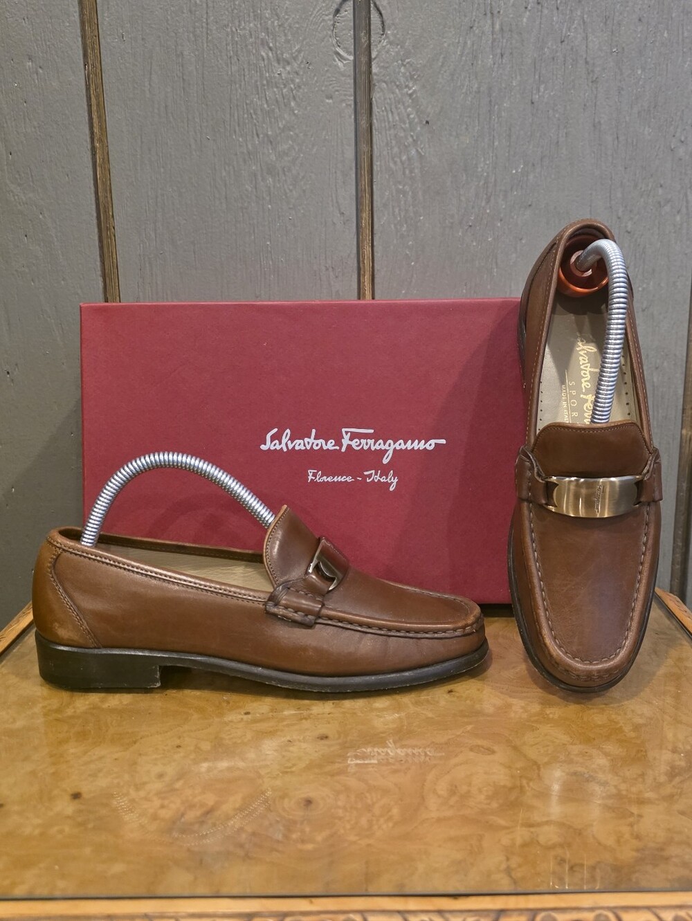 Ferragamo Calfskin Loafers